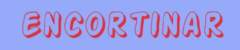 sinónimo de Encortinar