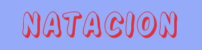 sinónimo de Natacion