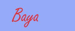sinónimo de Baya