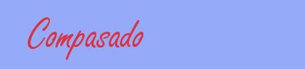 sin&oacute;nimo de Compasado