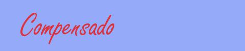 sin&oacute;nimo de Compensado