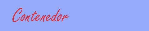 sin&oacute;nimo de Contenedor