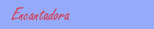 sin&oacute;nimo de Encantadora