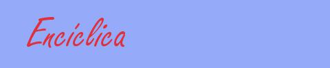 sinónimo de Encíclica