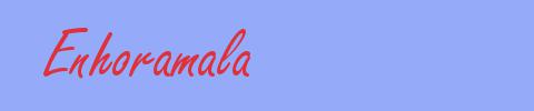 sin&oacute;nimo de Enhoramala