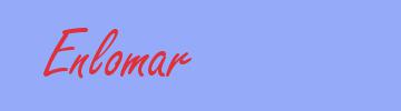 sinónimo de Enlomar